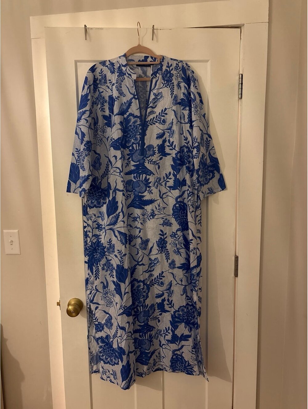 Ro’s Garden Long Kurta Tiffany Blue XL
